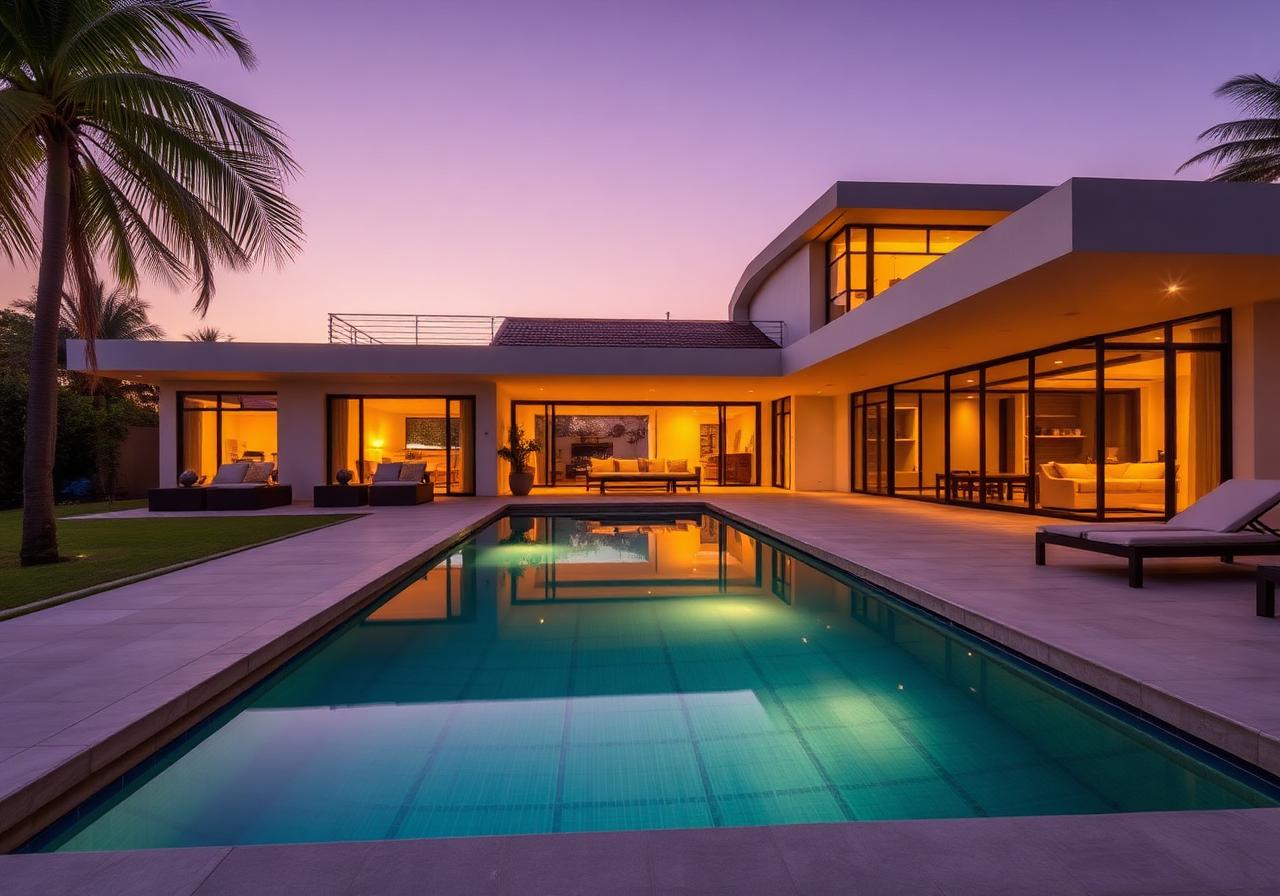 Luxury 5-Bed Villa with Pool